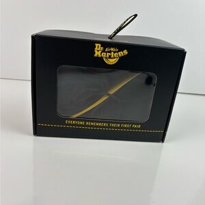 Dr. Martens Black Crib Shoes